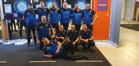 Marad az osztályában, de mégis szintet lépett a MÁV Előre SC két darts csapata